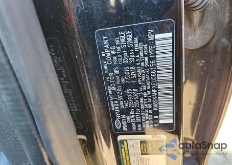 2014 Hyundai Santa Fe Gls z USA, uszkodzony, nr VIN KM8SN4HFXEU066156